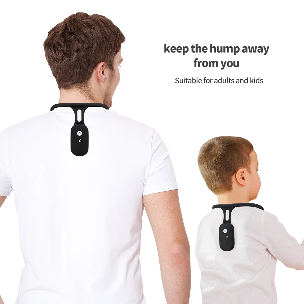 Compact posture device for improving back alignment.