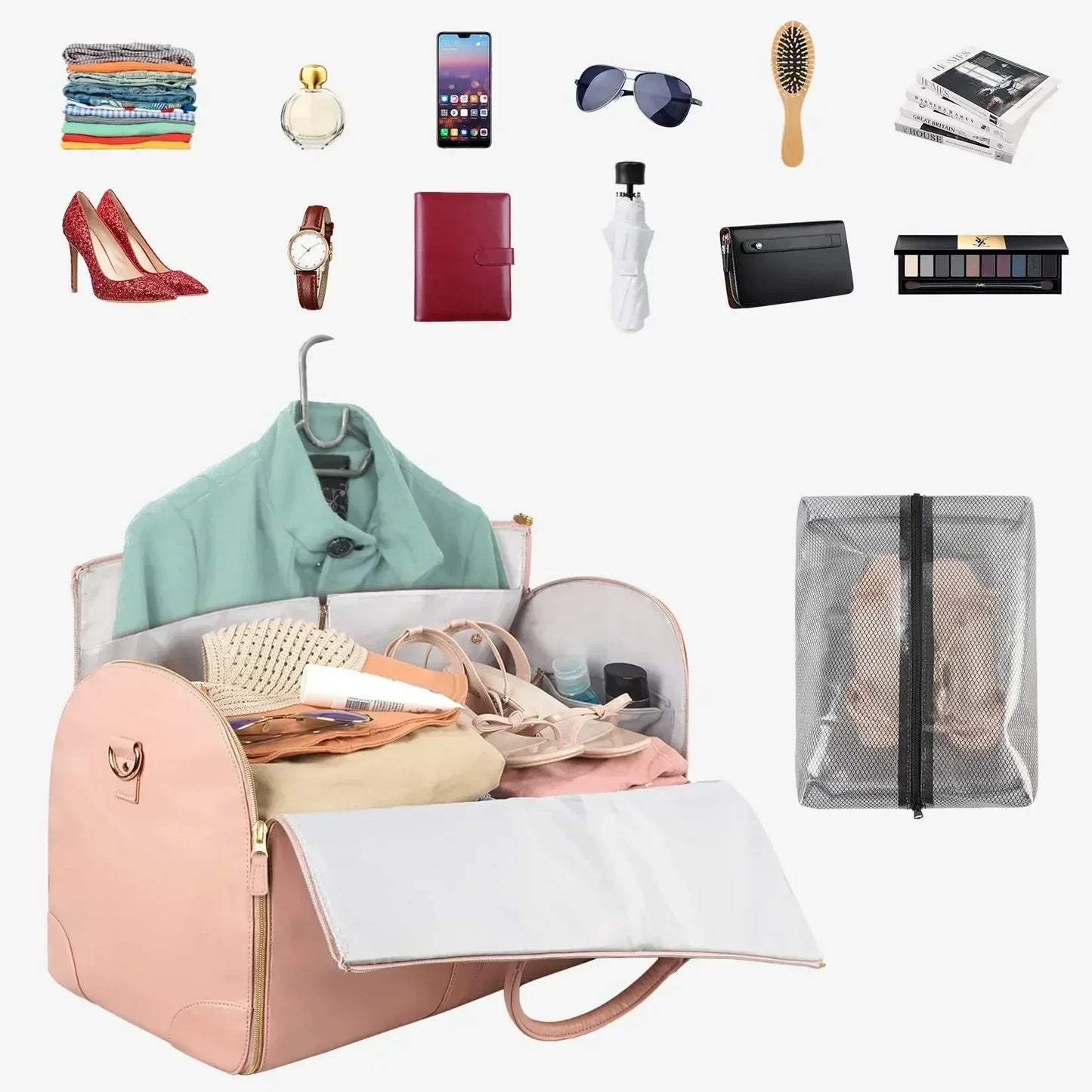 Travel Bags: Discover the multifunctional travel bag that provides space for clothes