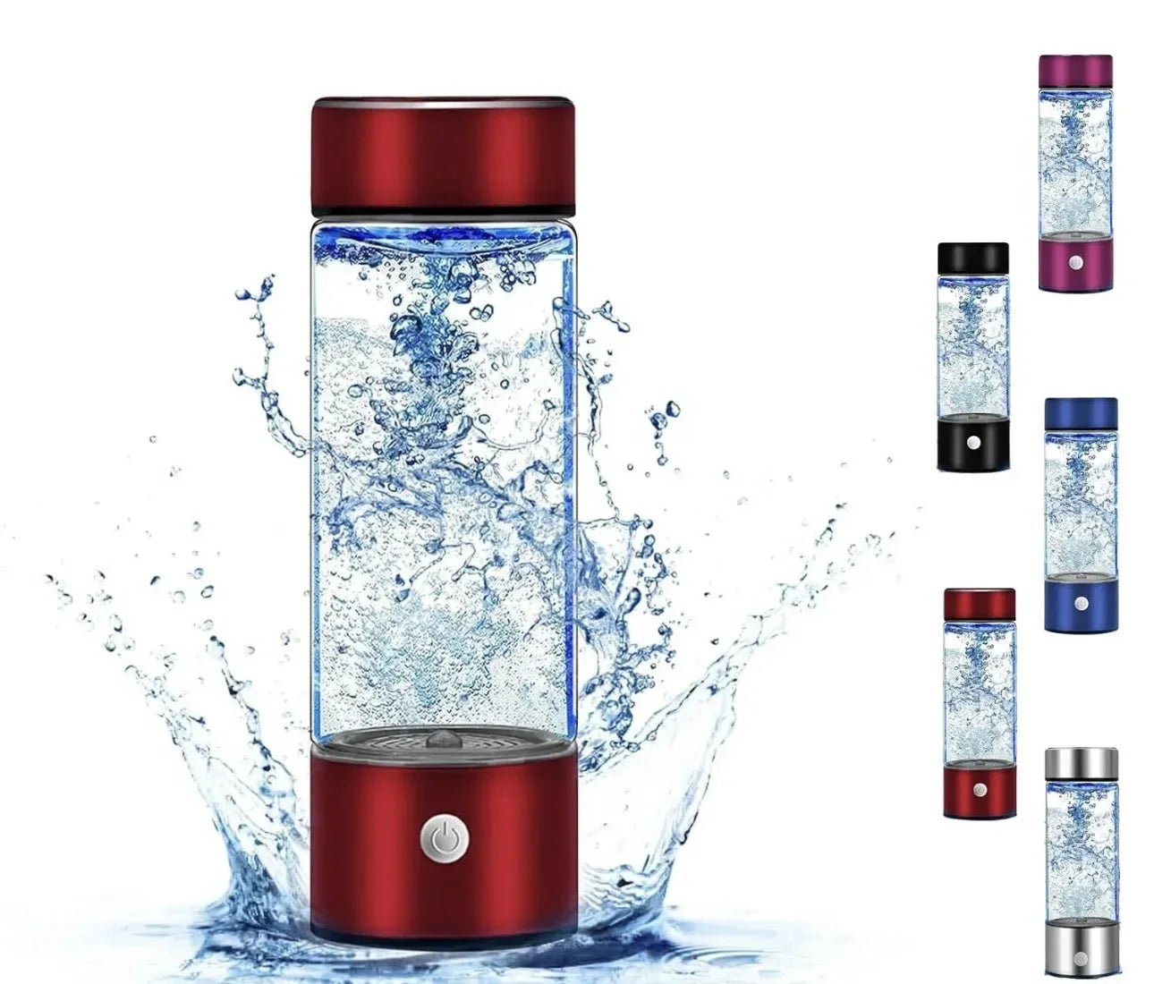 Compact and lightweight hydrogen water purifier with SPE/PEM technology