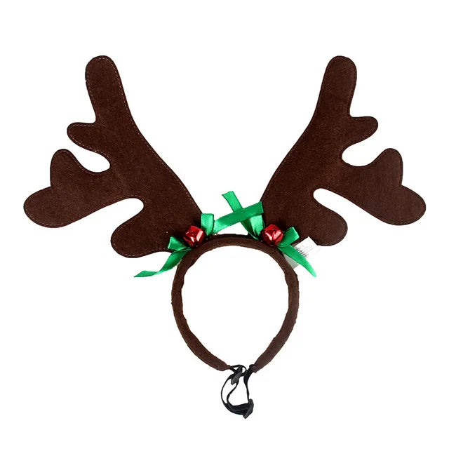 Christmas party dog reindeer antlers, a must-have holiday accessory