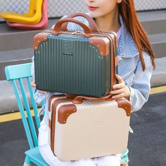 Hand luggage organizer makeup case, compact and portable, perfect for travel